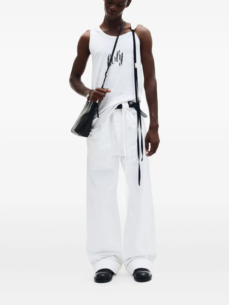  Ann Demeulemeester Michael Trousers - White 