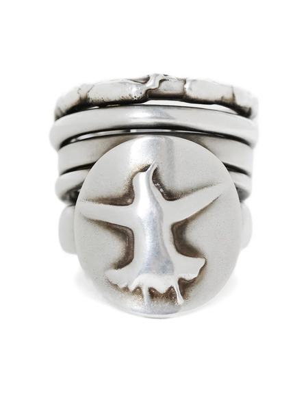  Ann Demeulemeester Mossa Flying Bird Ring - Silver 