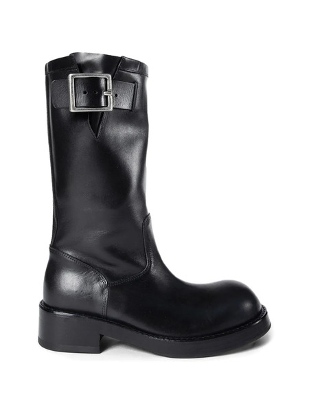  Ann Demeulemeester Neldor Buckle Boots - Black 