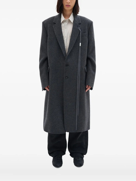  Ann Demeulemeester Viv Single-breasted Coat - Grey 
