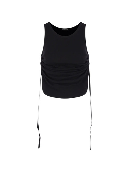  Ann Demeulemeester Wrinkled Tank Top - Black 