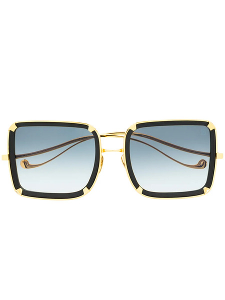  Anna-karin Karlsson Oversized Square Frame Sunglasses - Black 