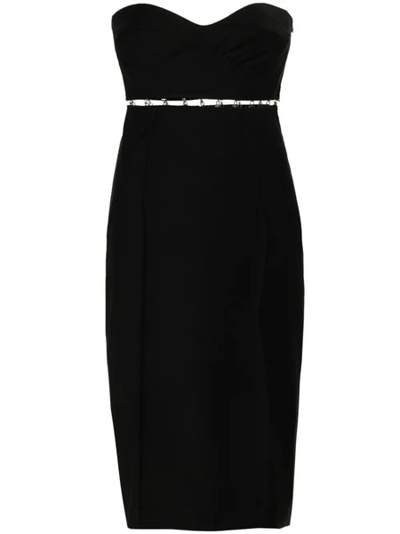  Anna October Bustier-style Twill Set - Black 