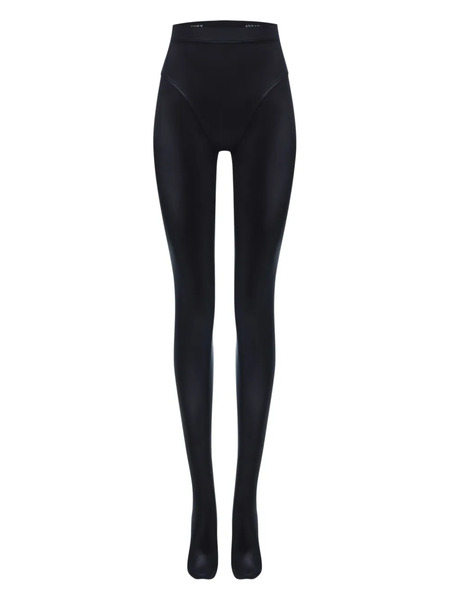  Annafoxy Panelled-design Tights - Black 