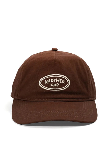  Another Aspect Logo-detail Cap - Brown 