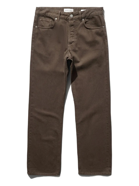  Another Aspect 3.0 Logo-patch Jeans - Brown 