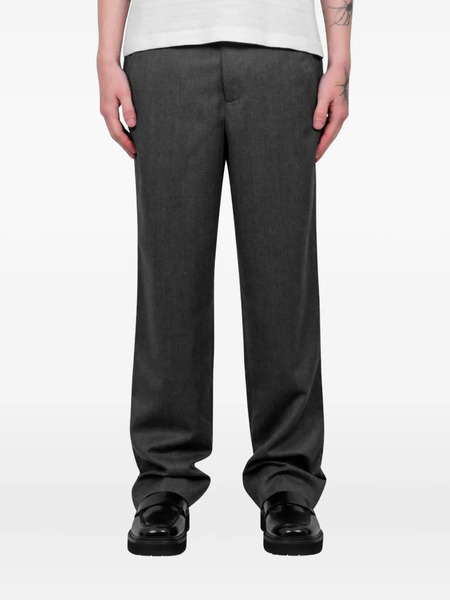  Another Aspect 1.0 Tonal-stitching Trousers - Grey 