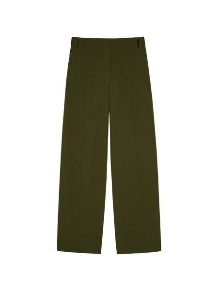  Another Tomorrow Belt-loop Trousers - Green 
