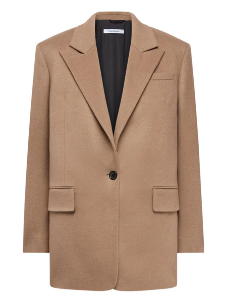  Another Tomorrow Cashmere Blazer - Brown 