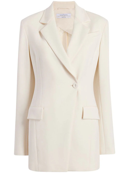  Another Tomorrow Everday Jersey Blazer - Neutrals 