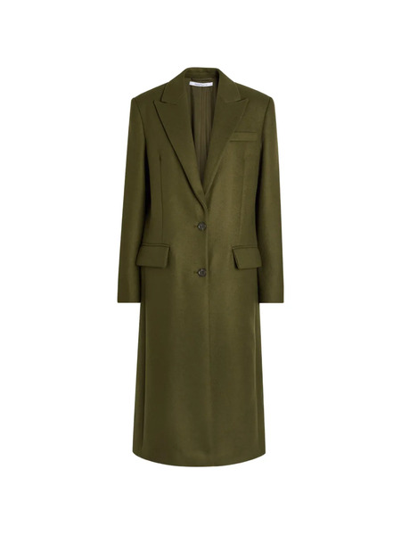 Another Tomorrow Tailored Coat - Green 
