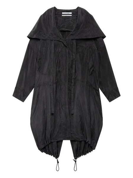  Another Tomorrow Zip-up Parka - Black 