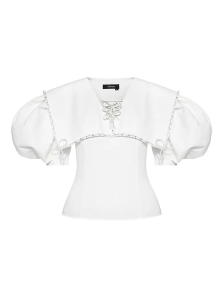  Anouki Embellished Blouse - White 