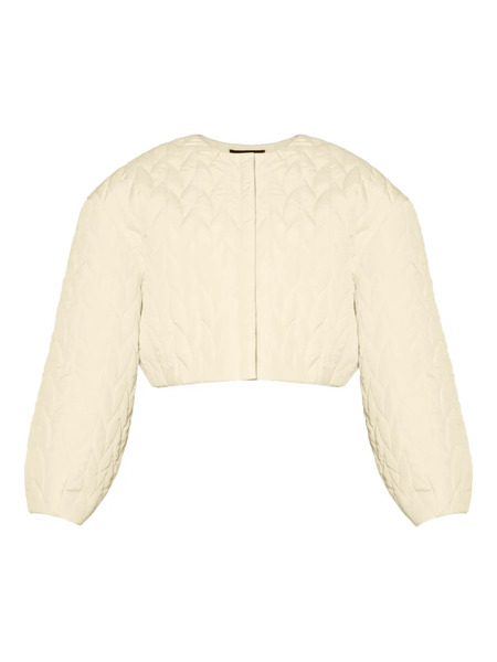  Anouki Quilted Bomber Jacket - Yellow 