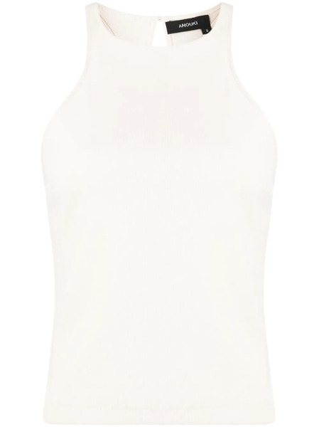  Anouki Racerback Sleeveless Top - Neutrals 