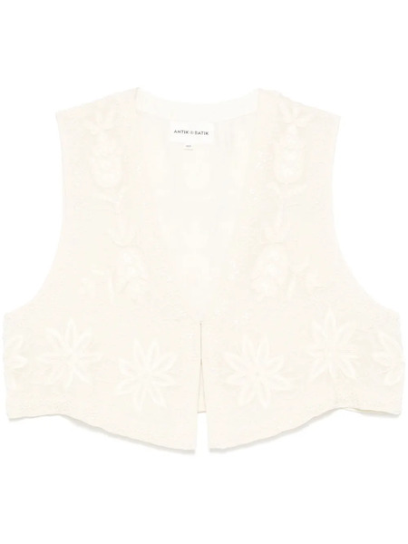  Antik Batik Mahata Vest - Neutrals 