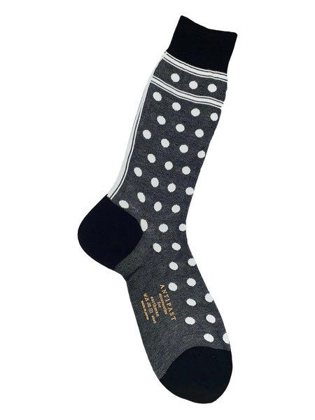  Antipast Polka Dot Socks - Grey 