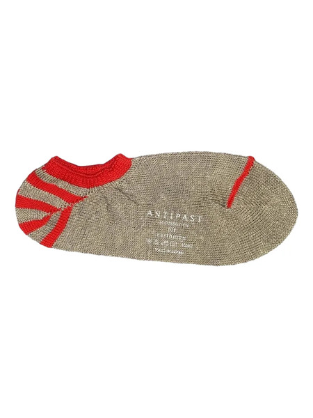  Antipast Striped Socks - Neutrals 