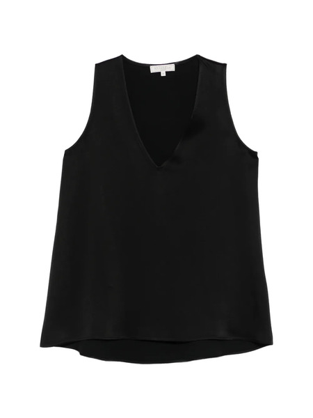  Antonelli Angelica V-neck Blouse - Black 