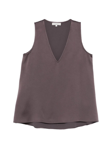  Antonelli Angelica V-neck Blouse - Purple 