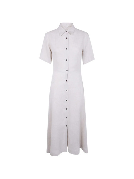  Antonelli Button-up Shirt Dress - Neutrals 
