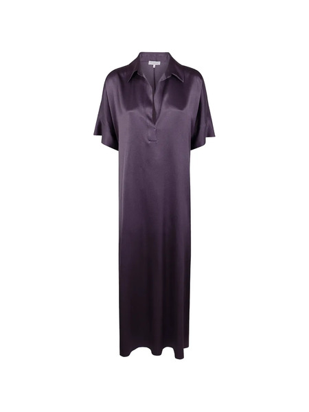  Antonelli Collared Shift Dress - Purple 