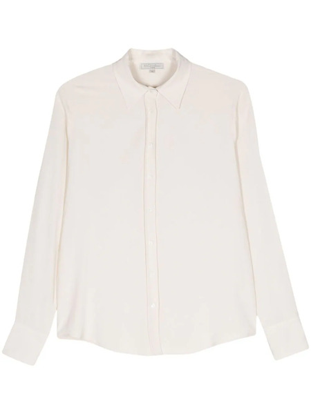  Antonelli Crepe-texture Shirt - Neutrals 
