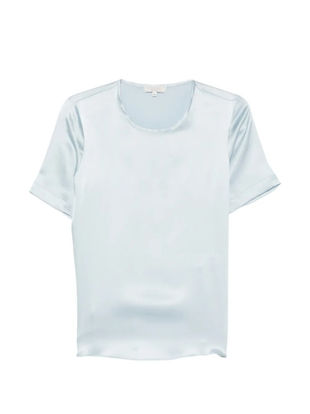  Antonelli Creta Round-neck Blouse - Blue 