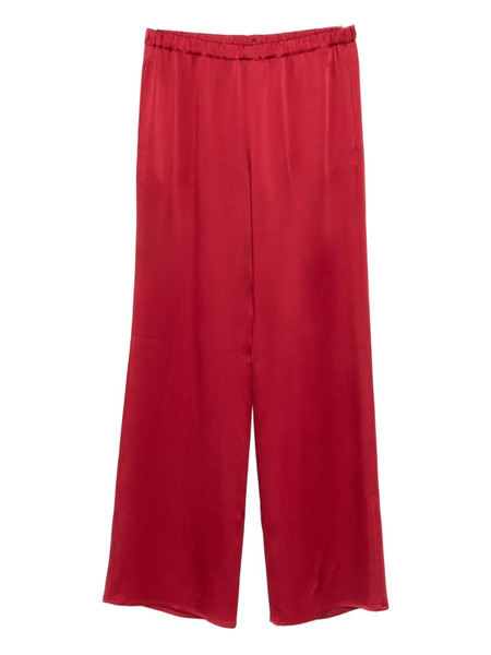  Antonelli Elasticated Straight Trousers - Red 