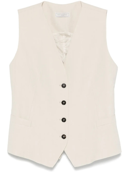  Antonelli Fiumicino Waistcoat - Neutrals 