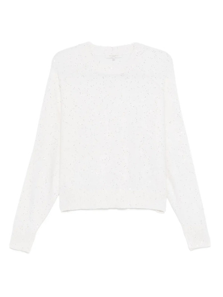  Antonelli Sequin-embellished Sweater - White 
