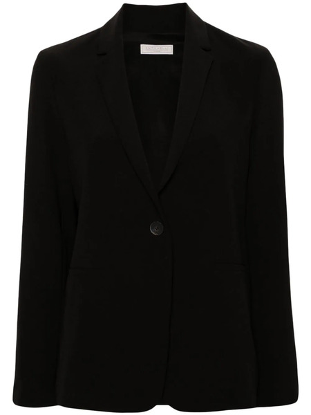  Antonelli Single-breasted Crepe Blazer - Black 