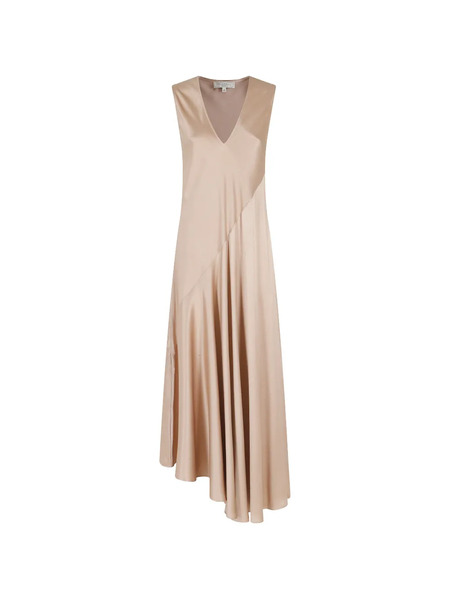  Antonelli V-neck Dress - Neutrals 