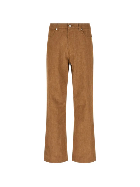  A.p.c. Arno Wide-leg Jeans - Brown 
