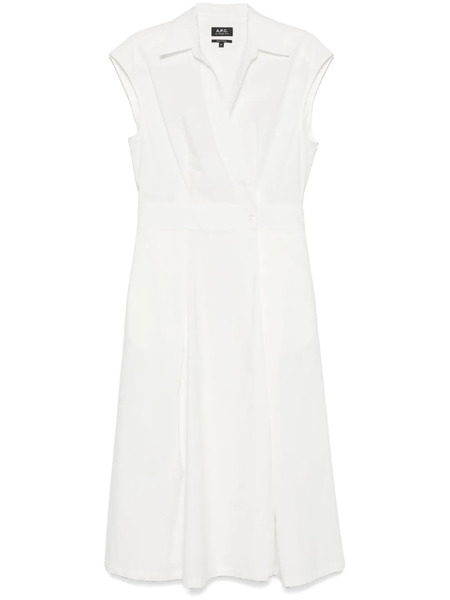  A.p.c. Athena Maxi Dress - White 