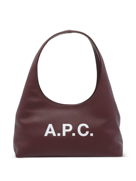  A.p.c. Baby Ninon Frontal-logo Shoulder Bag - Red 