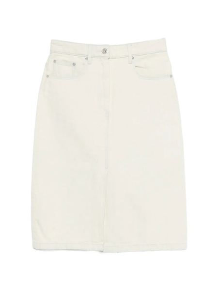  A.p.c. Belt-loop Midi Skirt - Neutrals 
