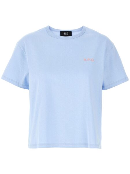  A.p.c. Boxy Petit T-shirt - Blue 