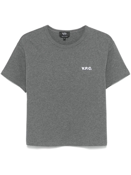  A.p.c. Boxy Petit Vpc T-shirt - Grey 