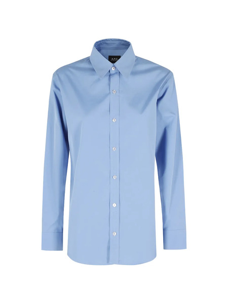  A.p.c. Buttoned Shirt - Blue 