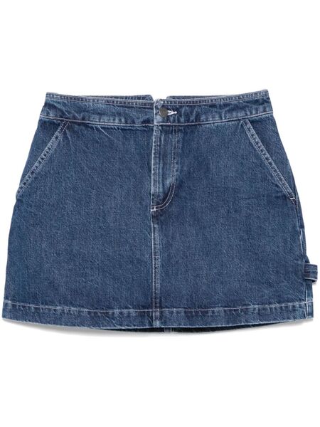  A.p.c. Christie Mini Skirt - Blue 