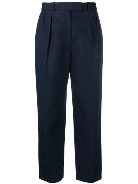  A.p.c. Concealed-front Fastening Trousers - Blue 