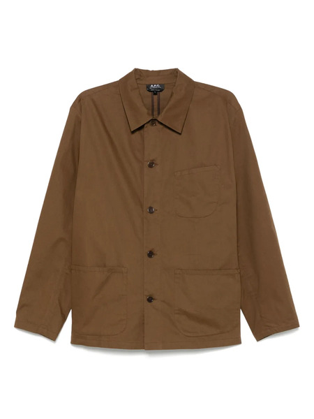  A.p.c. Cotton Jacket - Brown 