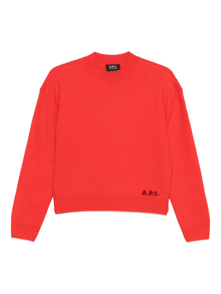  A.p.c. Crew-neck Seater - Red 