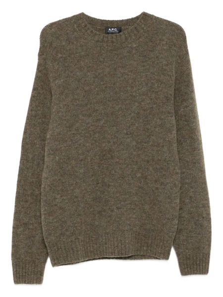  A.p.c. Crew-neck Sweater - Brown 