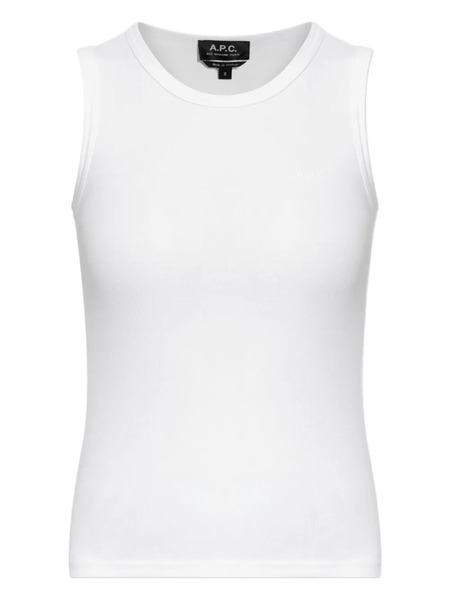  A.p.c. Crew-neck Tank Top - White 