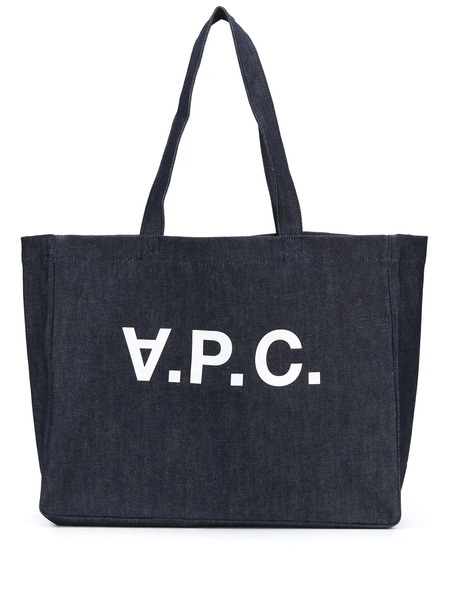  A.p.c. Daniela Denim Tote - Blue 
