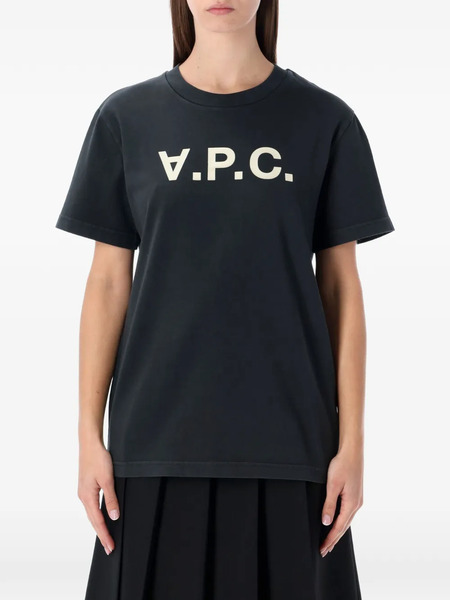  A.p.c. Dark Blue T-shirt - Black 