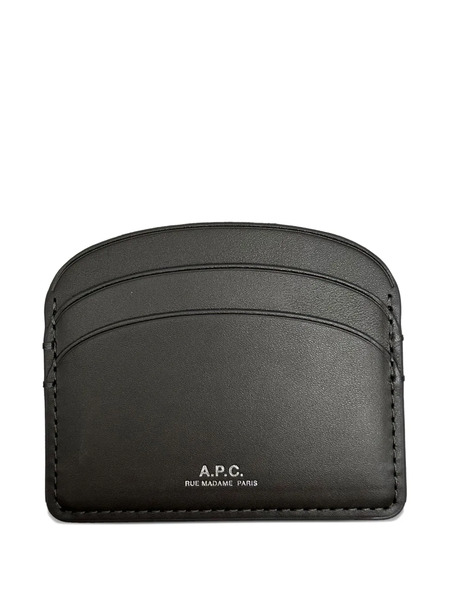  A.p.c. Demi-lune Cardholder - Black 