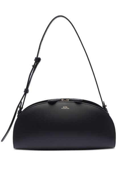  A.p.c. Demi Lune Shoulder Bag - Black 